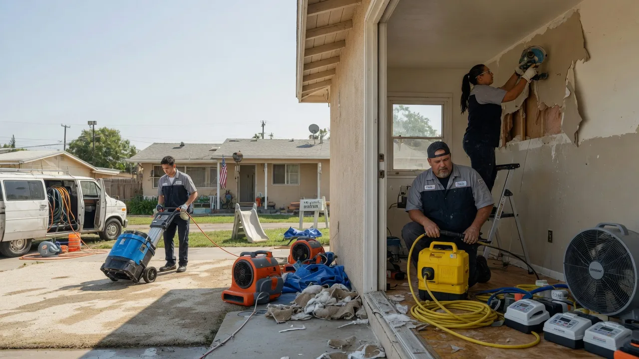 Water Damage Restoration in Burlington, IN near me